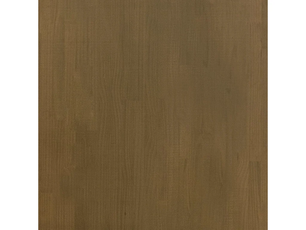 Bryna  Table de chevet Marron miel 60x36x64 cm Bois de pin massif