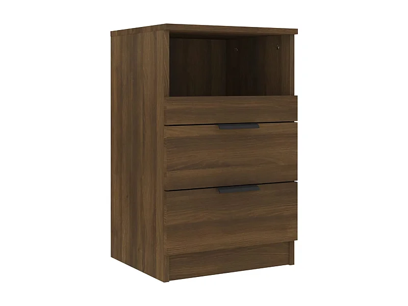 Damien  Nachttisch Braun Eichen-Optik Holzwerkstoff