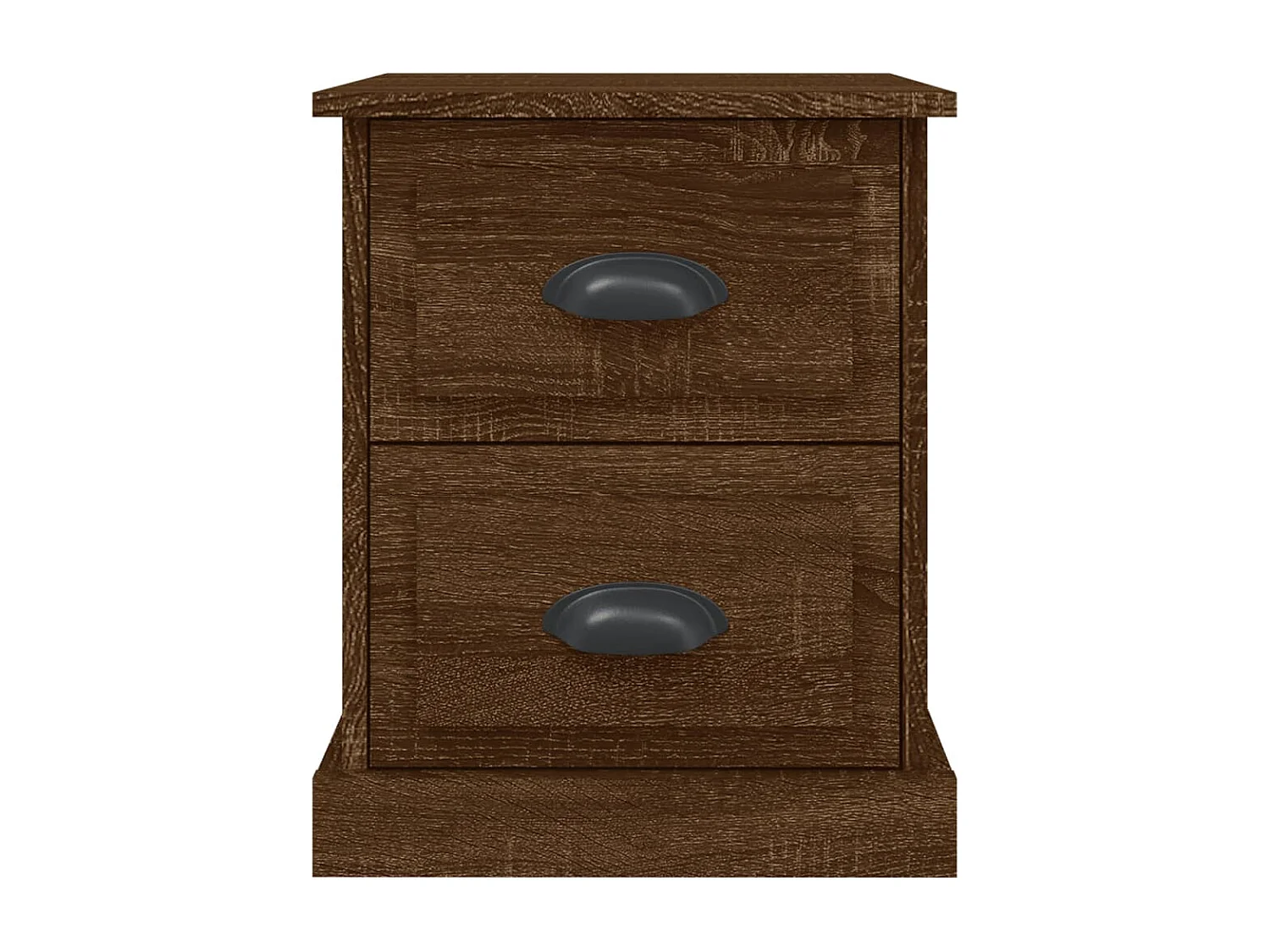 Arras  Nachttisch Braun Eichen-Optik 39x39x47,5 cm Holzwerkstoff