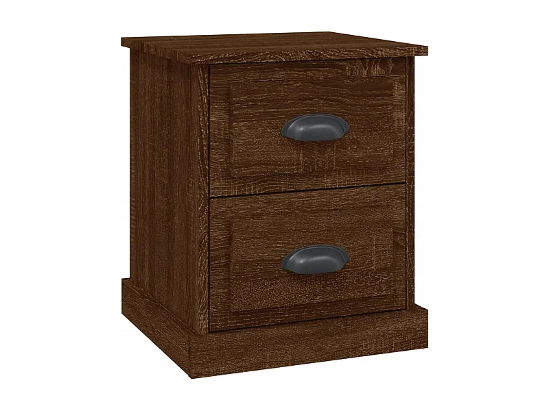 Arras  Comodino Rovere Marrone 39x39x47,5 cm in Legno Multistrato