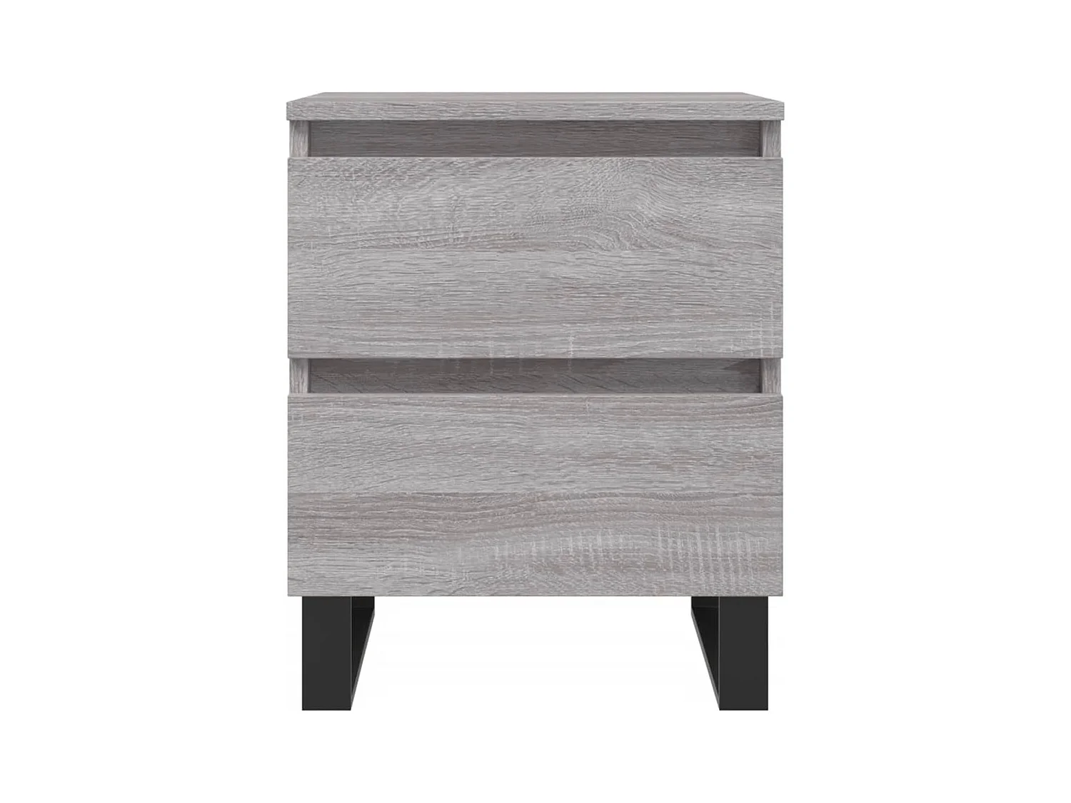 Westfield  Tables de chevet 2 pcs sonoma gris 40x35x50 cm bois ingénierie