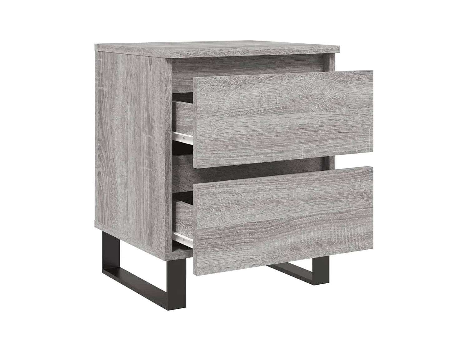 Westfield  Tables de chevet 2 pcs sonoma gris 40x35x50 cm bois ingénierie