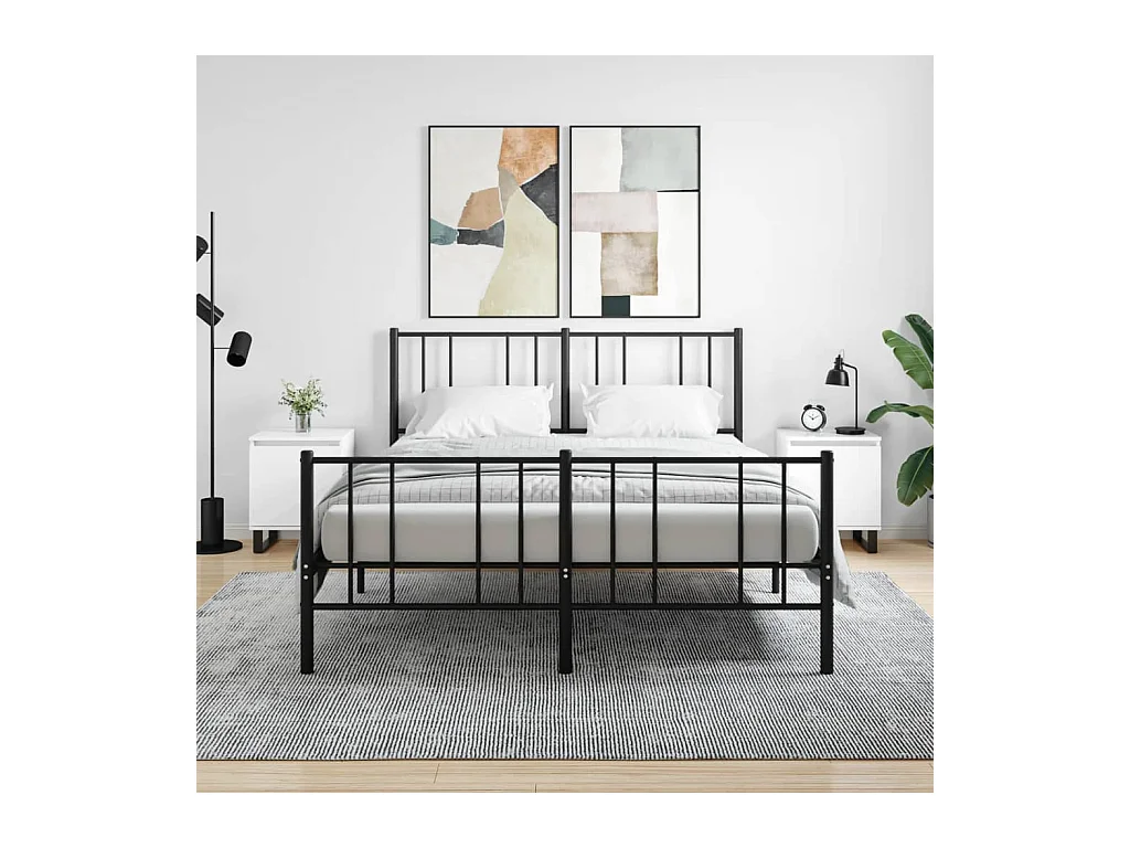 Cydor  Tables de chevet 2pcs blanc brillant 40x30x50cm bois ingénierie