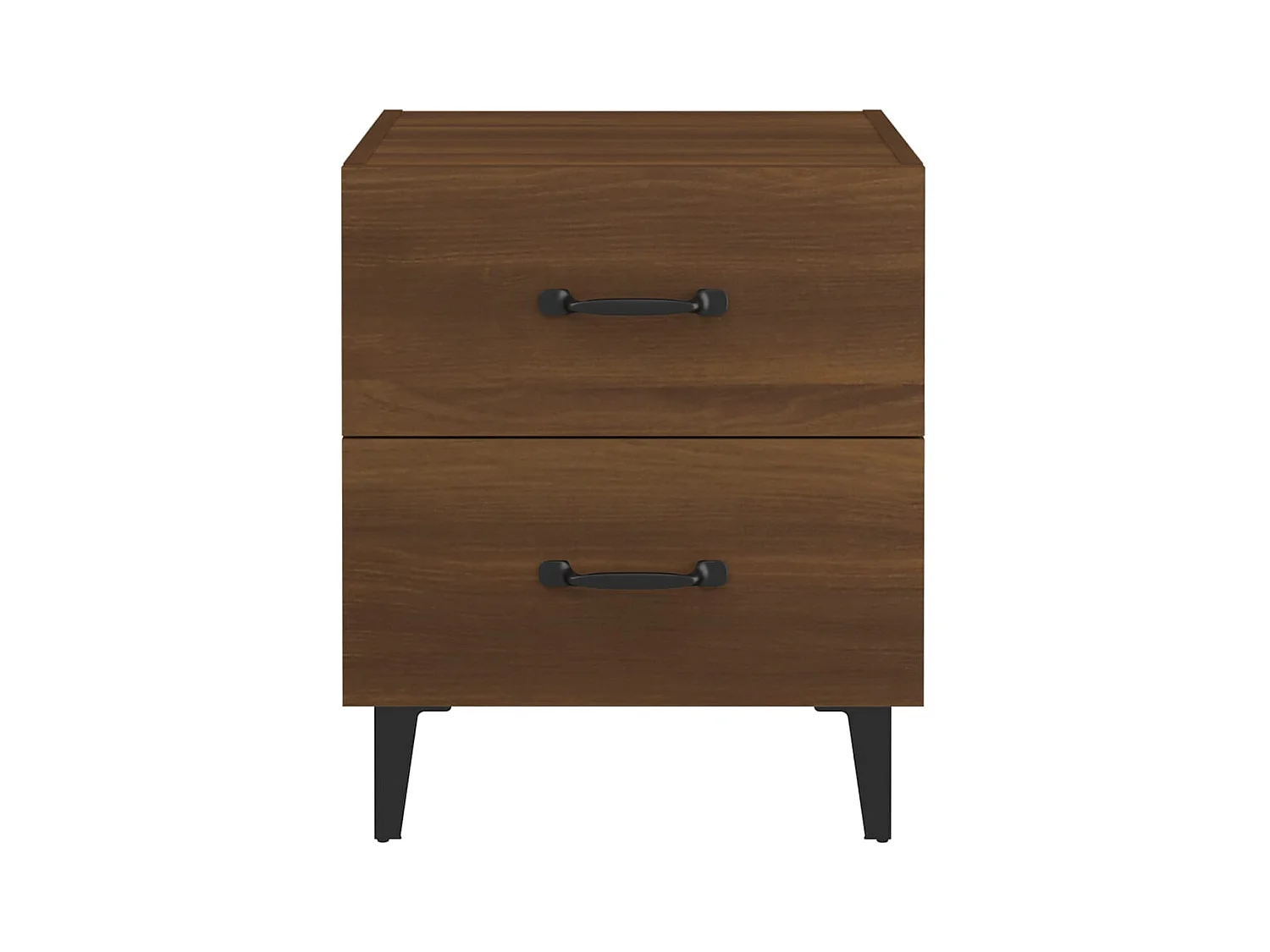 Higginsville  Tables de chevet 2 pcs Chêne marron 40x35x47,5 cm