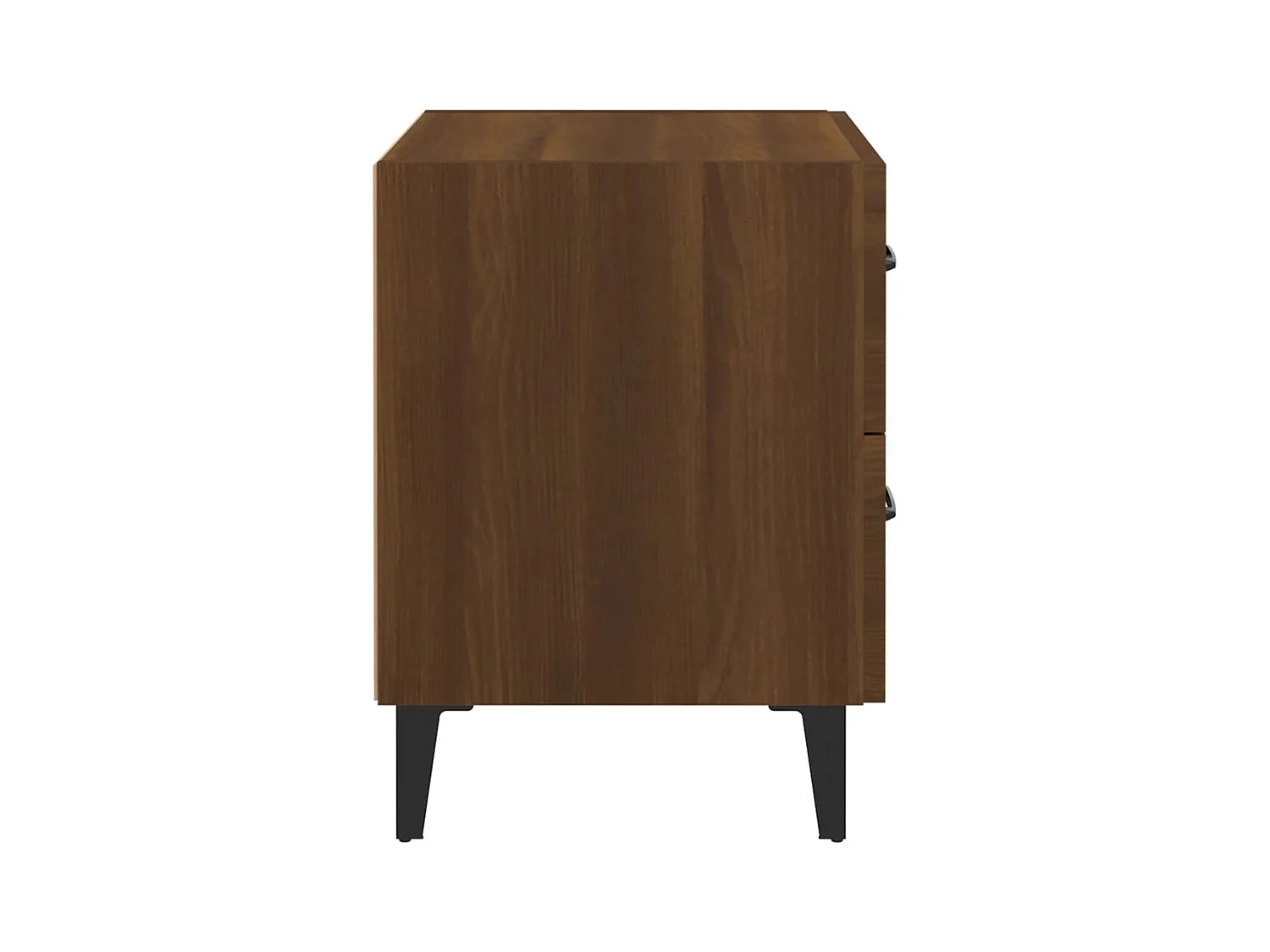 Higginsville  Tables de chevet 2 pcs Chêne marron 40x35x47,5 cm