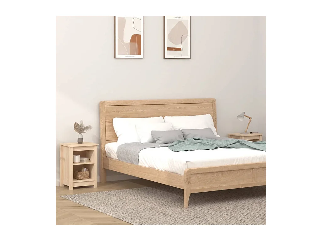 Waldoboro  Tables de chevet 2 pcs 40x35x55 cm Bois de pin solide