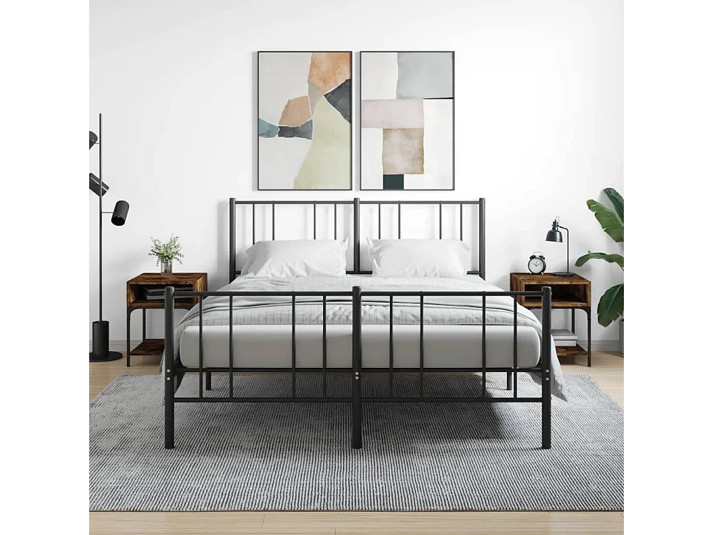 Marthe Helene  Tables de chevet 2 pcs chêne fumé 40x41x50 cm bois d’ingénierie