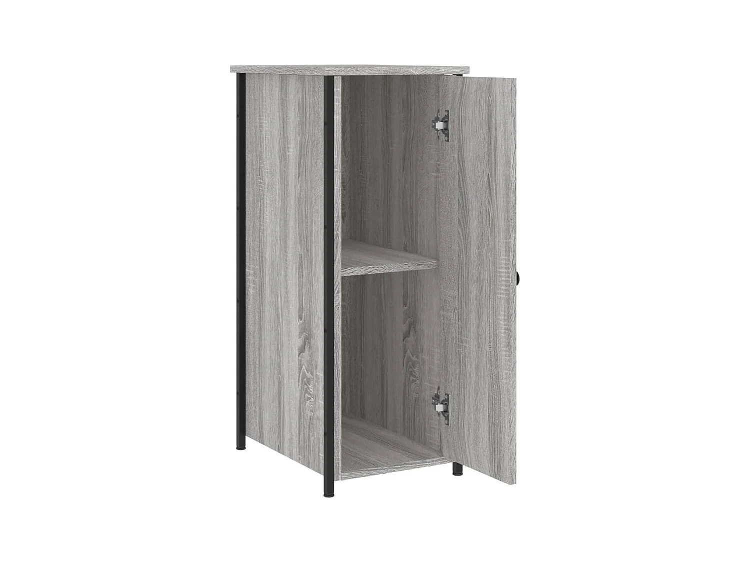 Kearney  Tables de chevet 2 pcs sonoma gris 32x42x80cm bois d'ingénierie