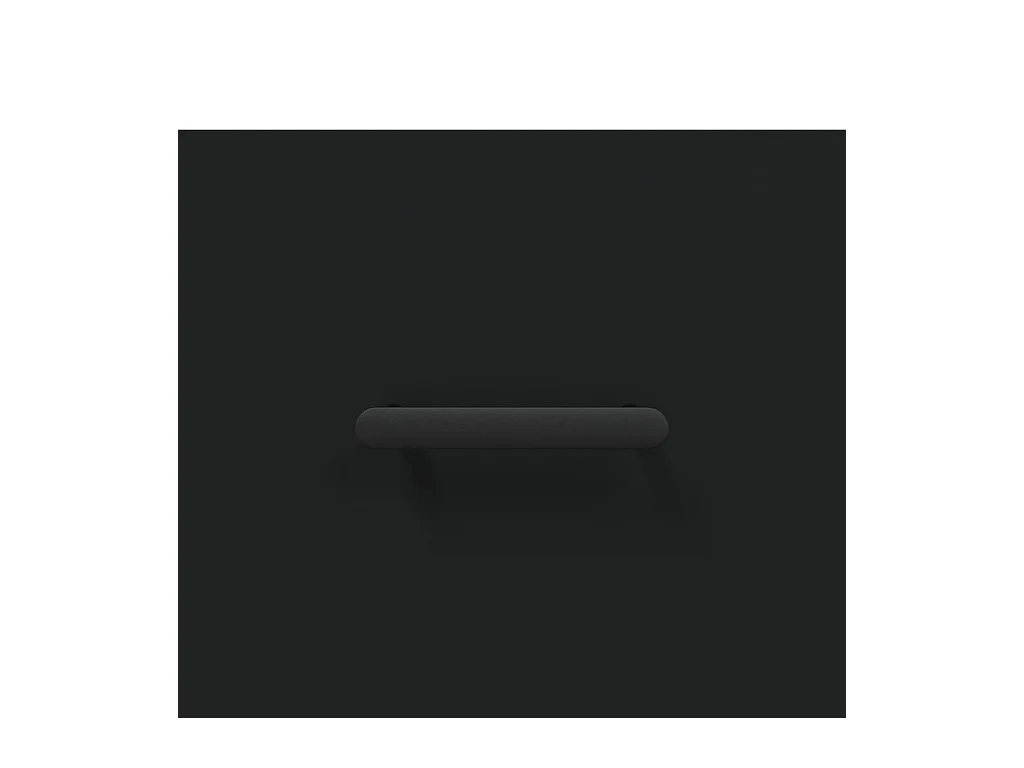 Gilda  Tables de chevet 2 pcs noir 40x35x47,5 cm bois d’ingénierie