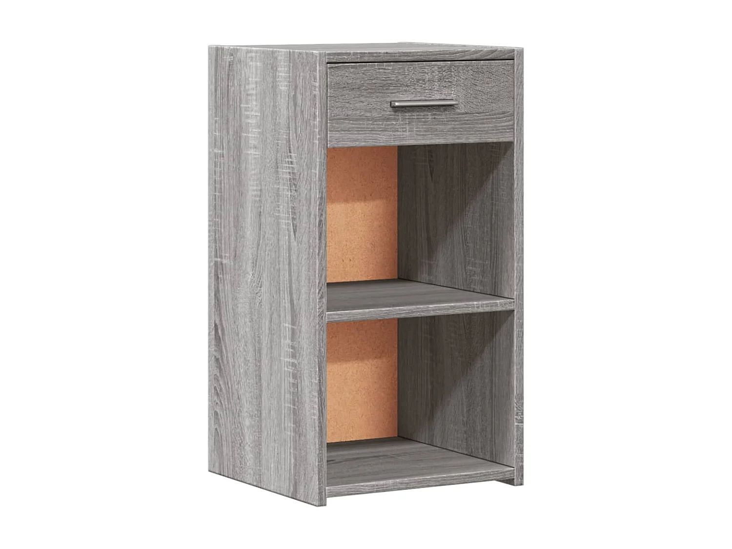 Ragna  Tables de chevet 2 pcs sonoma gris 35x34x65cm bois d'ingénierie