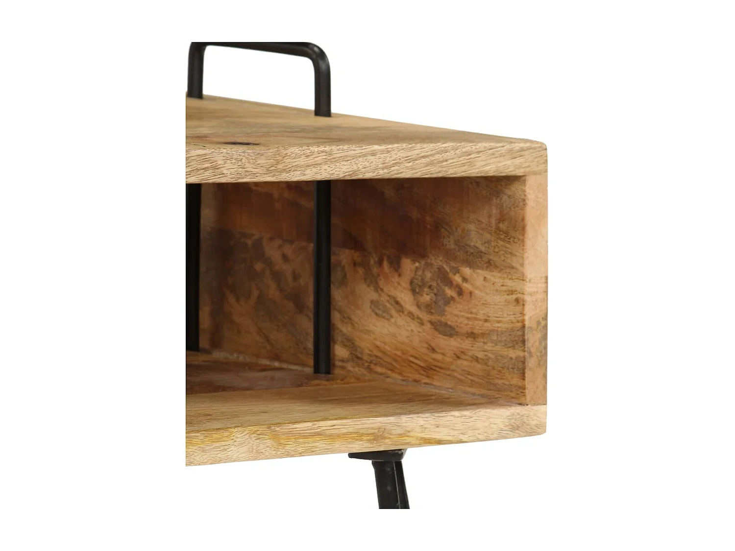 Garden Furniture -  Nachttisch Massivholz Mango 40×34×47 cm