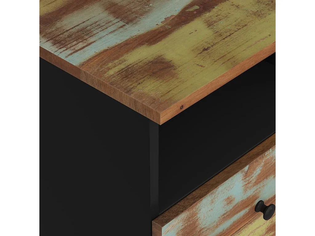 Renlar  Tables de chevet 2 pcs Bois de récupération et d'ingénierie