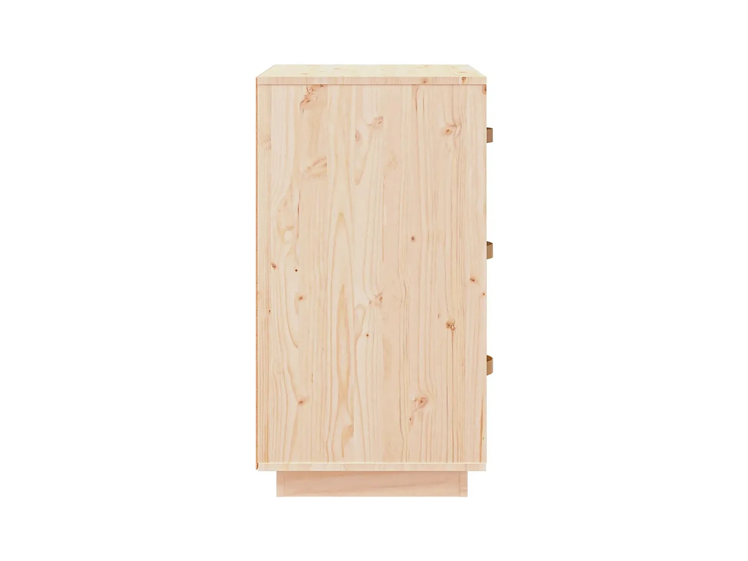 Samson  Comodino 40x40x75 cm in Legno Massello di Pino