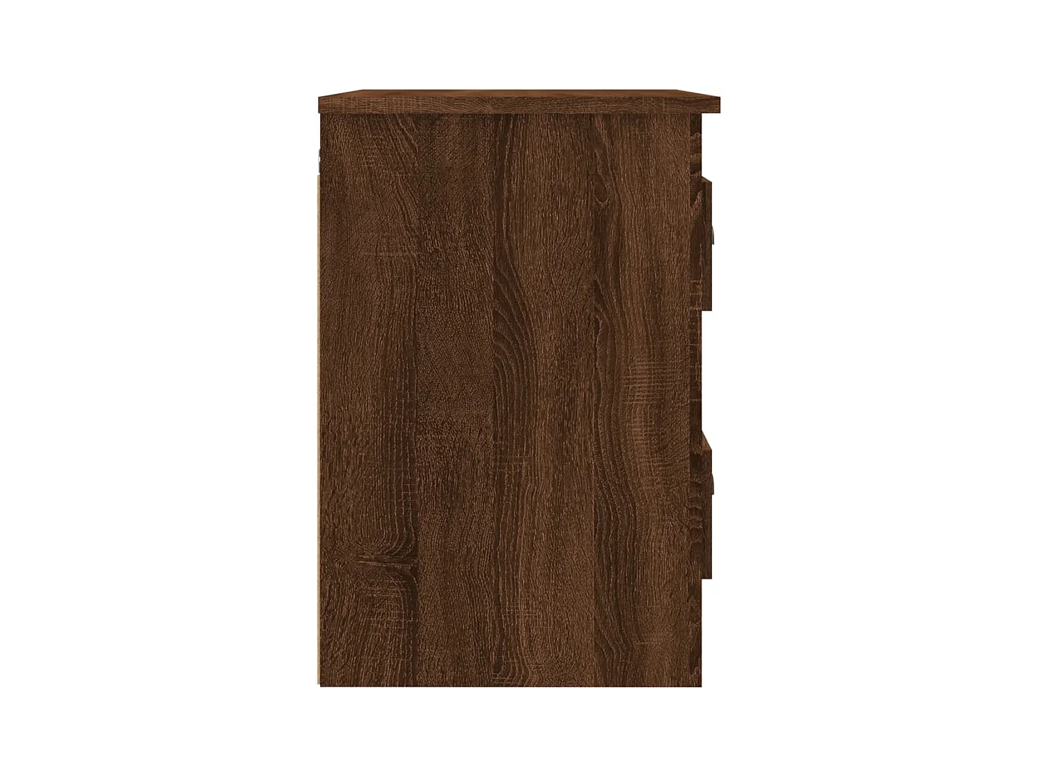 Inez  Tables de chevet murales 2 pcs Chêne marron 41,5x36x53 cm