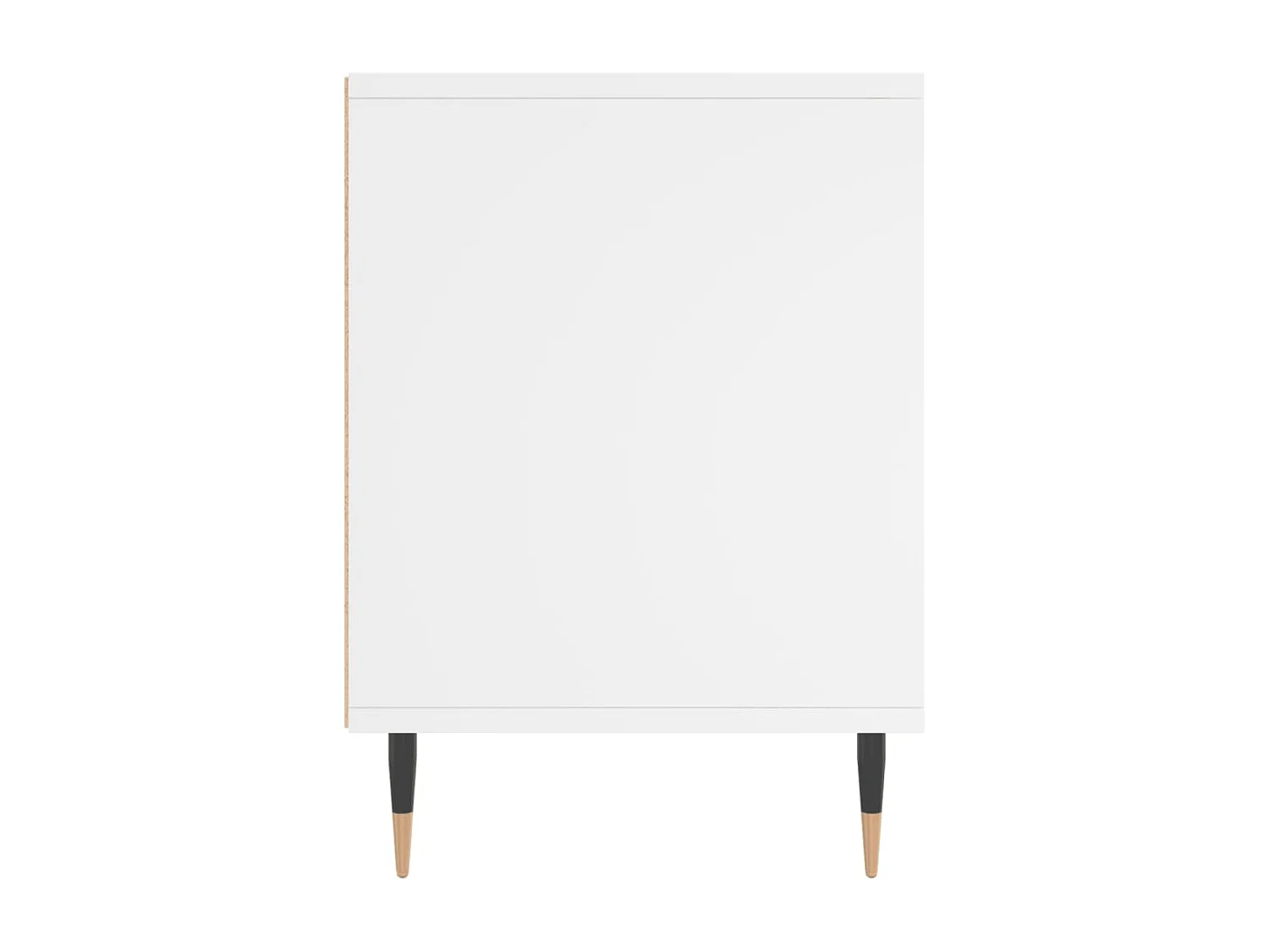 Dustin Mason  Tables de chevet 2 pcs blanc 40x35x50 cm bois d’ingénierie