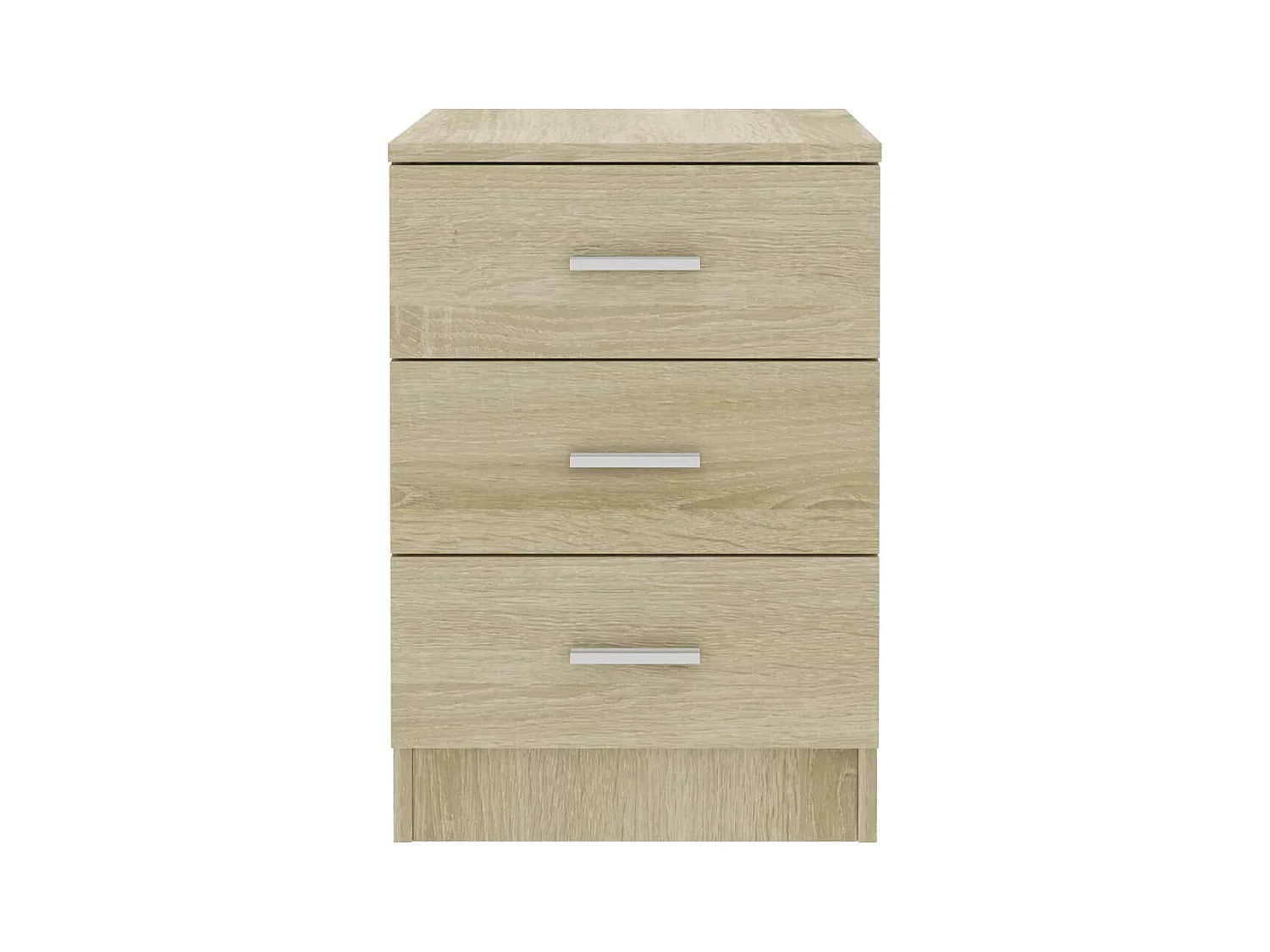 Drumraney  Tables de chevet 2pcs chêne sonoma 38x35x56cm bois d'ingénierie