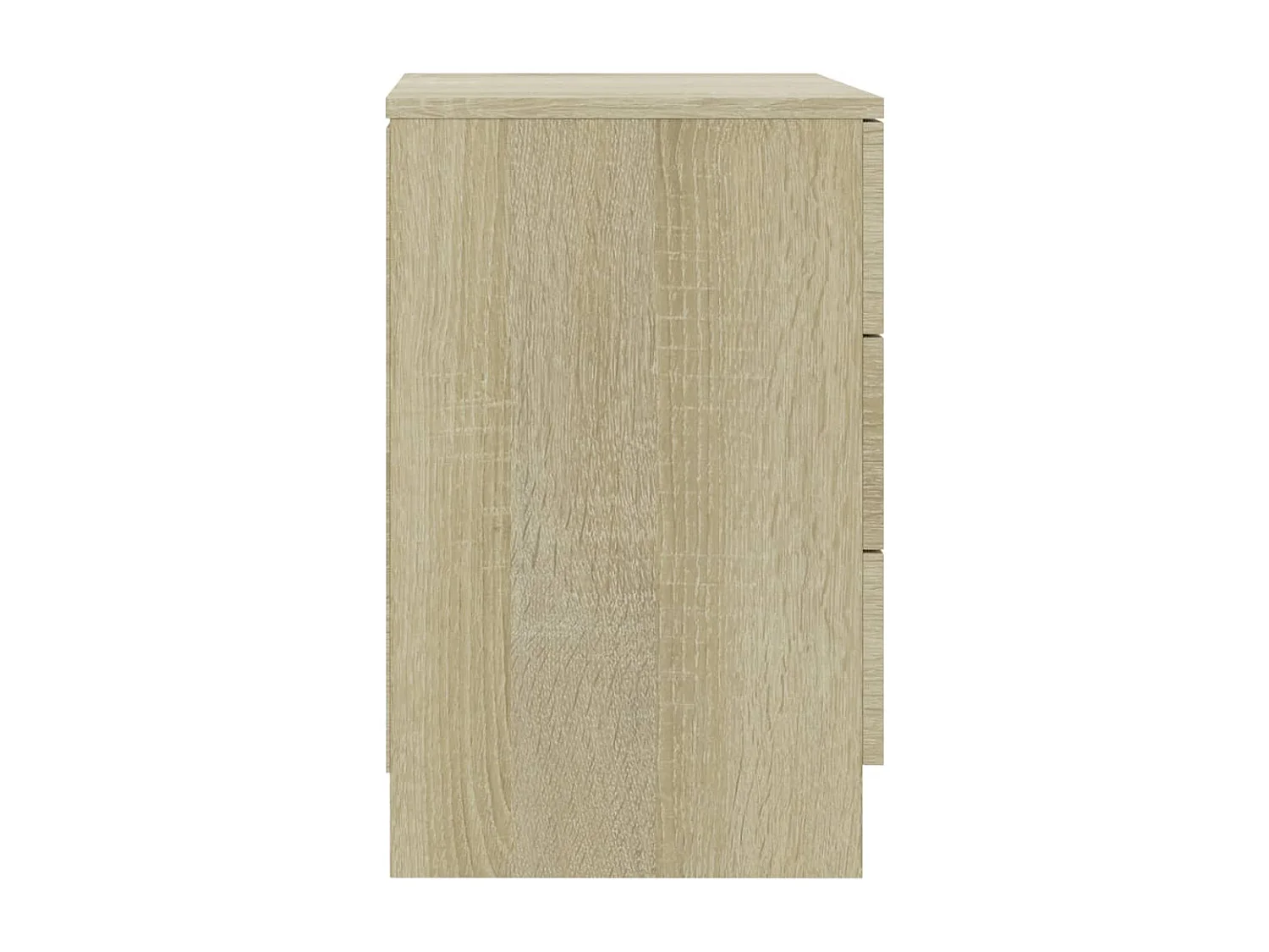 Drumraney  Nachttische 2 Stk. Sonoma-Eiche 38x35x56 cm Holzwerkstoff