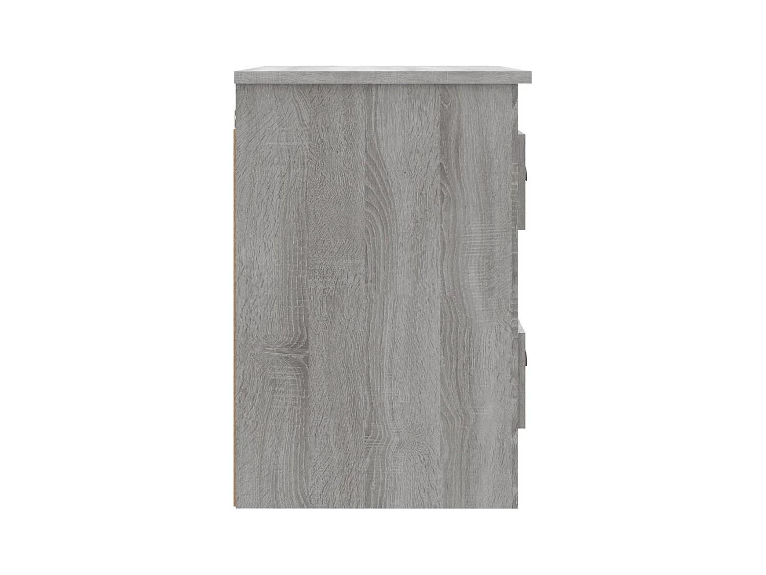 Inez  Tables de chevet murales 2 pcs sonoma gris 41,5x36x53 cm