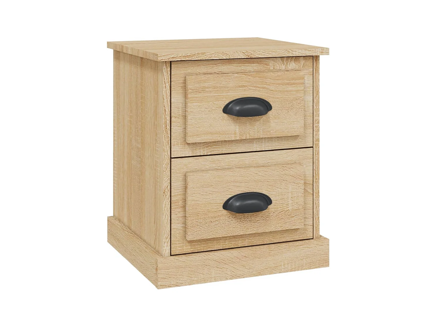 Arras  Table de chevet chêne sonoma 39x39x47,5 cm bois d'ingénierie