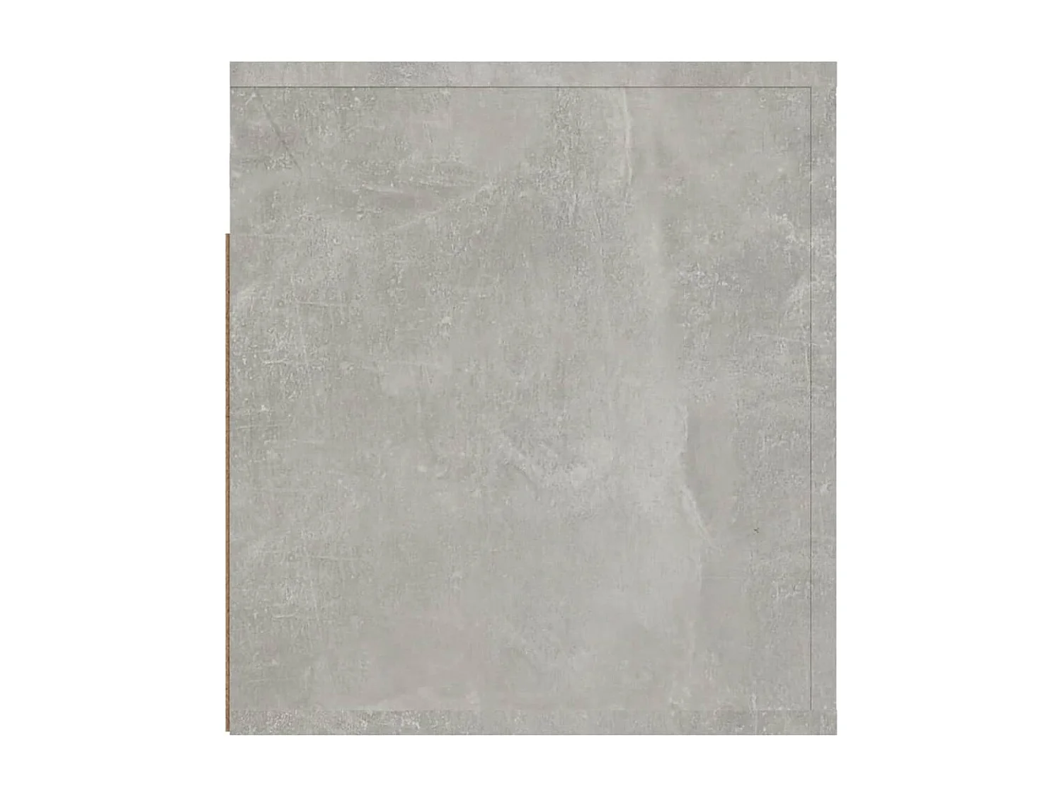 Pyren  Table de chevet murale Gris béton 50x36x40 cm