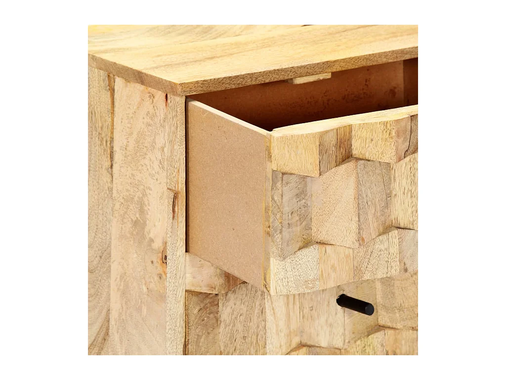 Garden Furniture -  Table de chevet 40x30x50 cm Bois de manguier massif