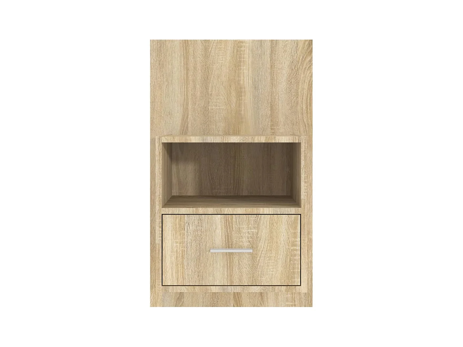 Bella Marie  Tables de chevet murales 2 pcs Chêne sonoma