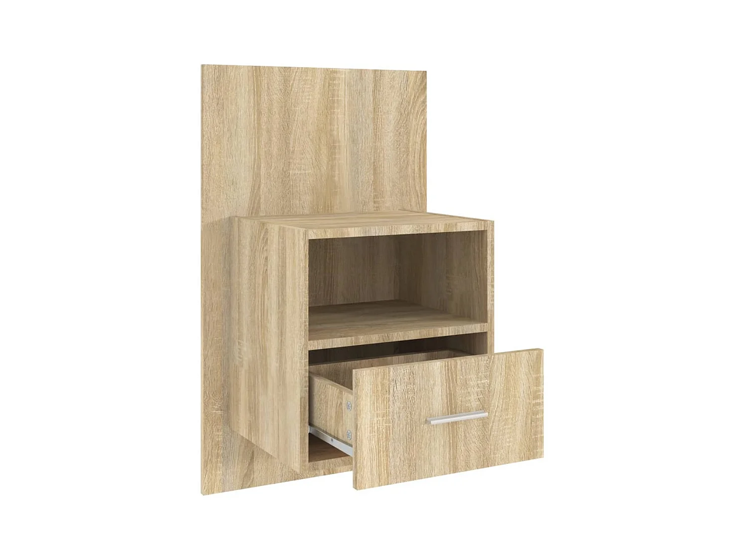 Bella Marie  Tables de chevet murales 2 pcs Chêne sonoma