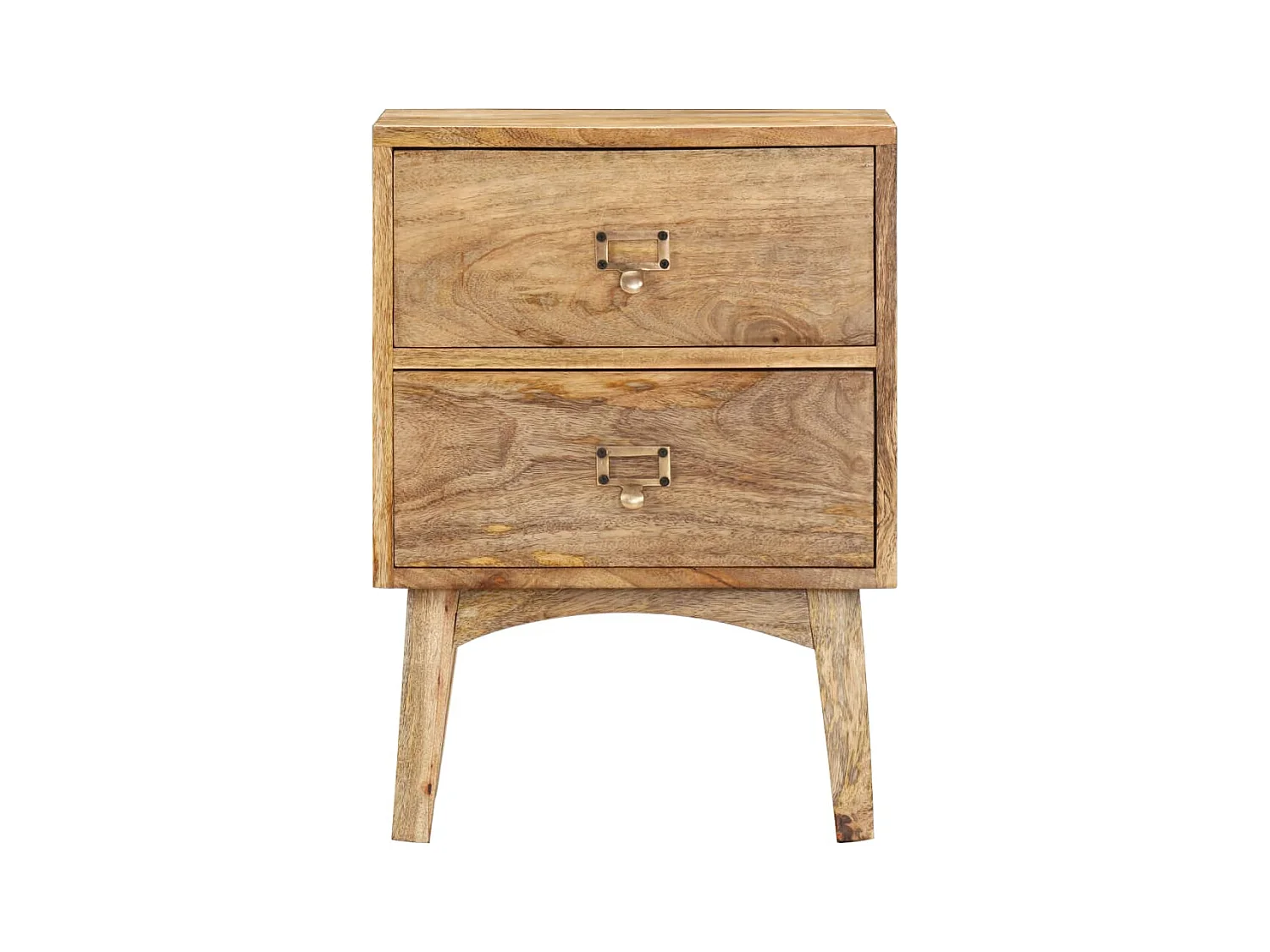 Garden Furniture -  Table de chevet 40x35x55 cm Bois de manguier solide