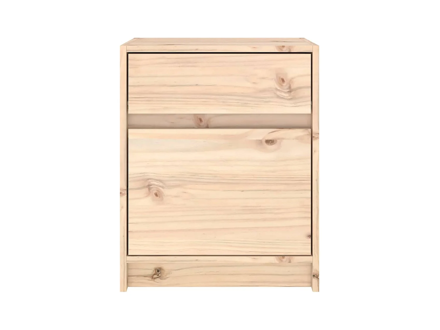 Ollira  Table de chevet 40x31x50 cm bois de pin massif