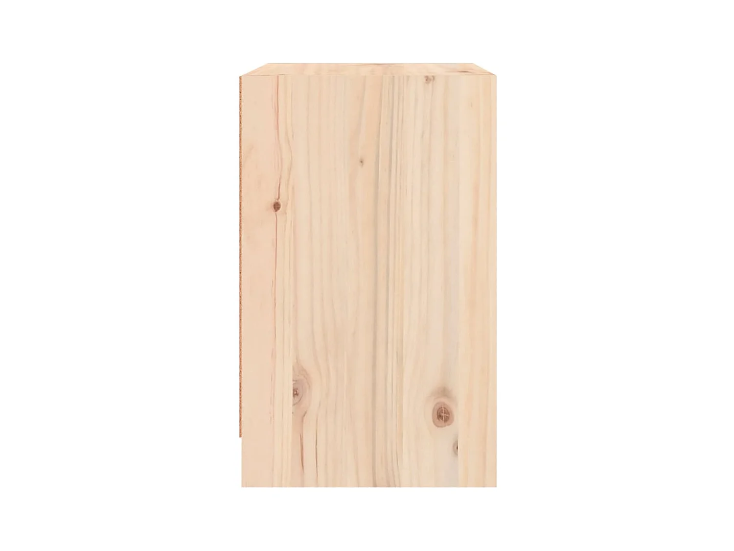Ollira  Table de chevet 40x31x50 cm bois de pin massif
