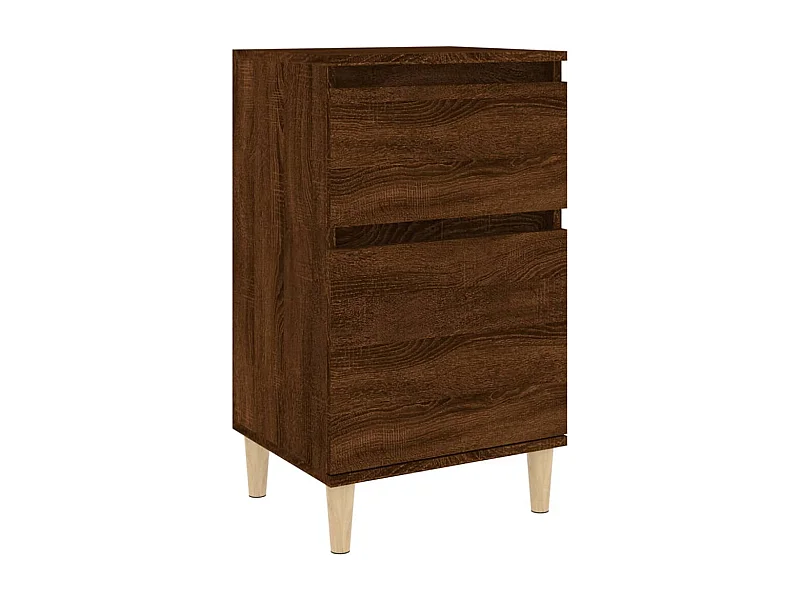 Bellevue  Comodino Rovere Marrone 40x35x70 cm