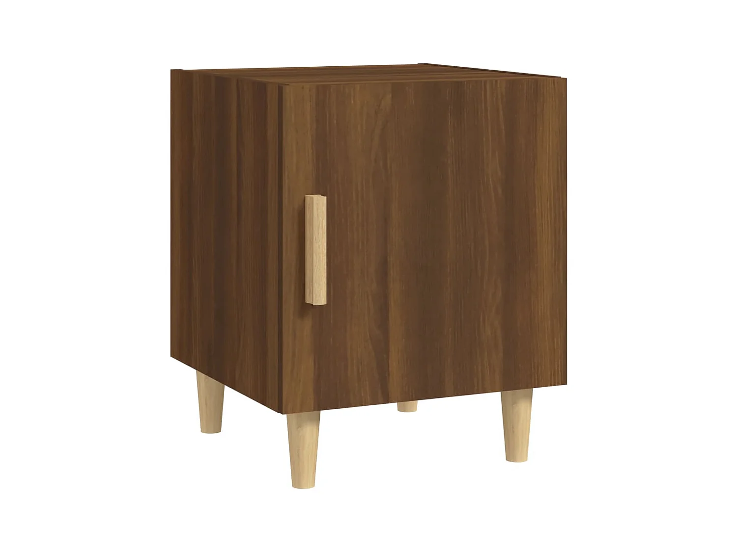 Oupeye  Tables de chevet 2 pcs Chêne marron Bois d'ingénierie