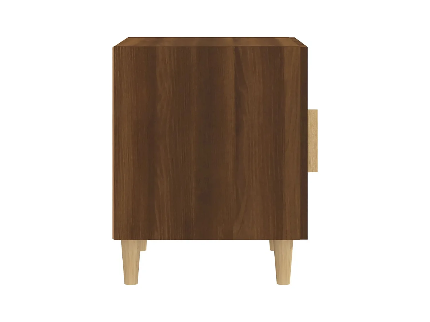 Oupeye  Tables de chevet 2 pcs Chêne marron Bois d'ingénierie