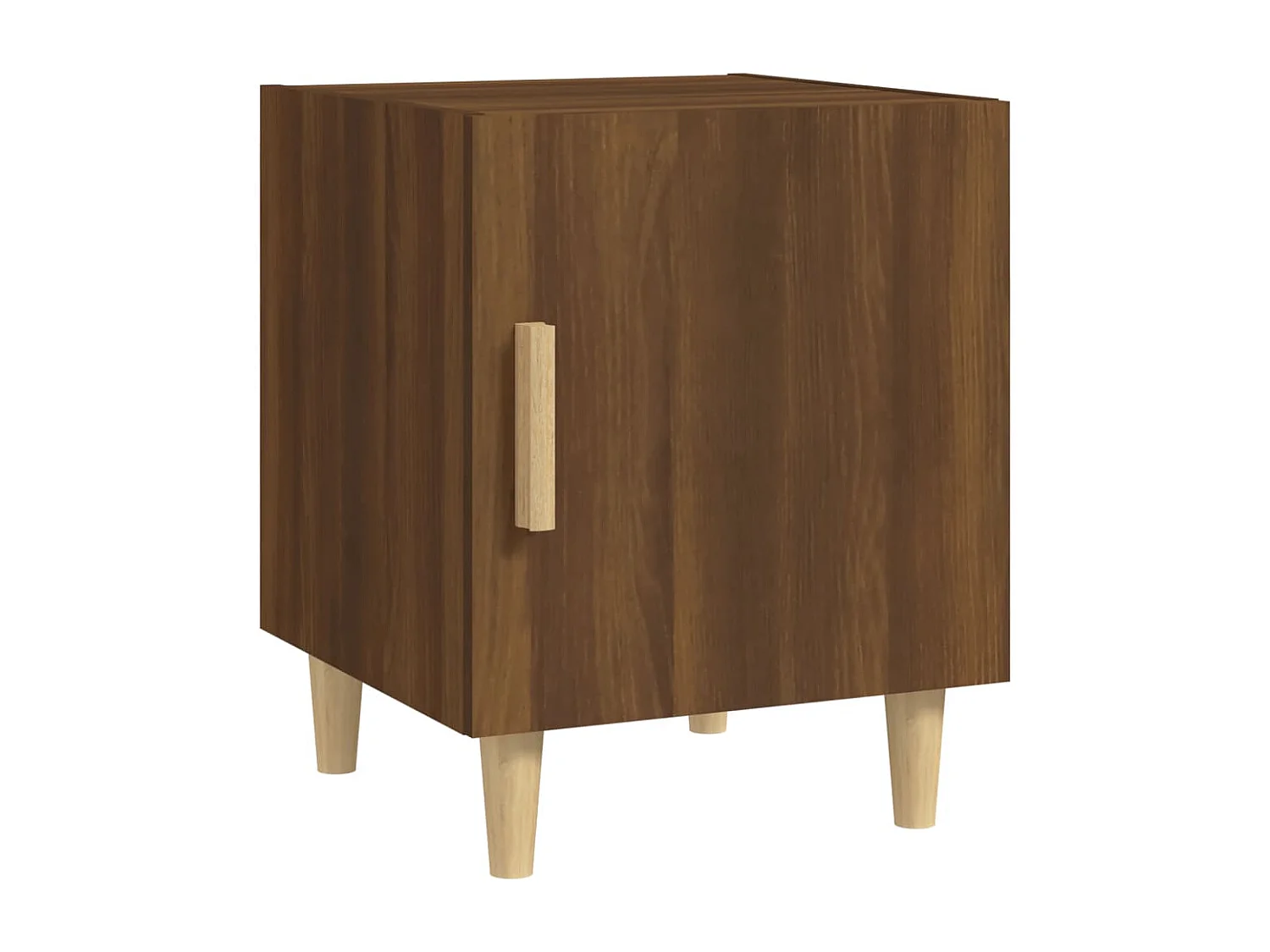 Oupeye  Tables de chevet 2 pcs Chêne marron Bois d'ingénierie