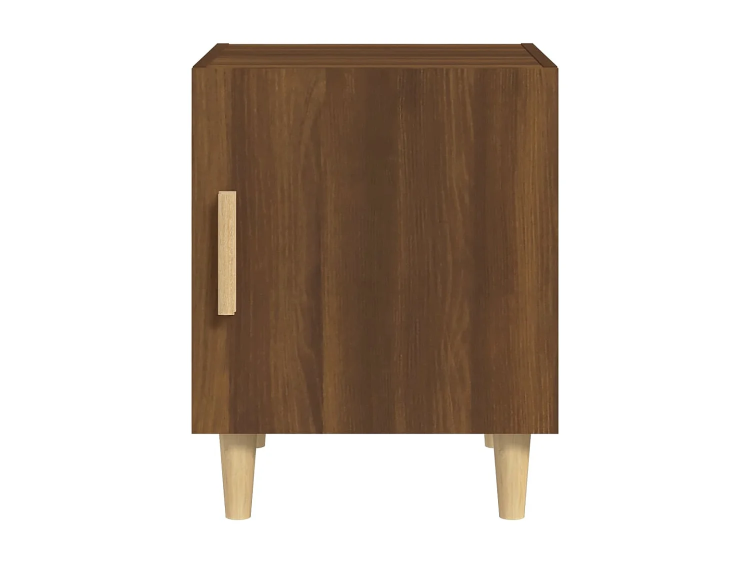 Oupeye  Tables de chevet 2 pcs Chêne marron Bois d'ingénierie