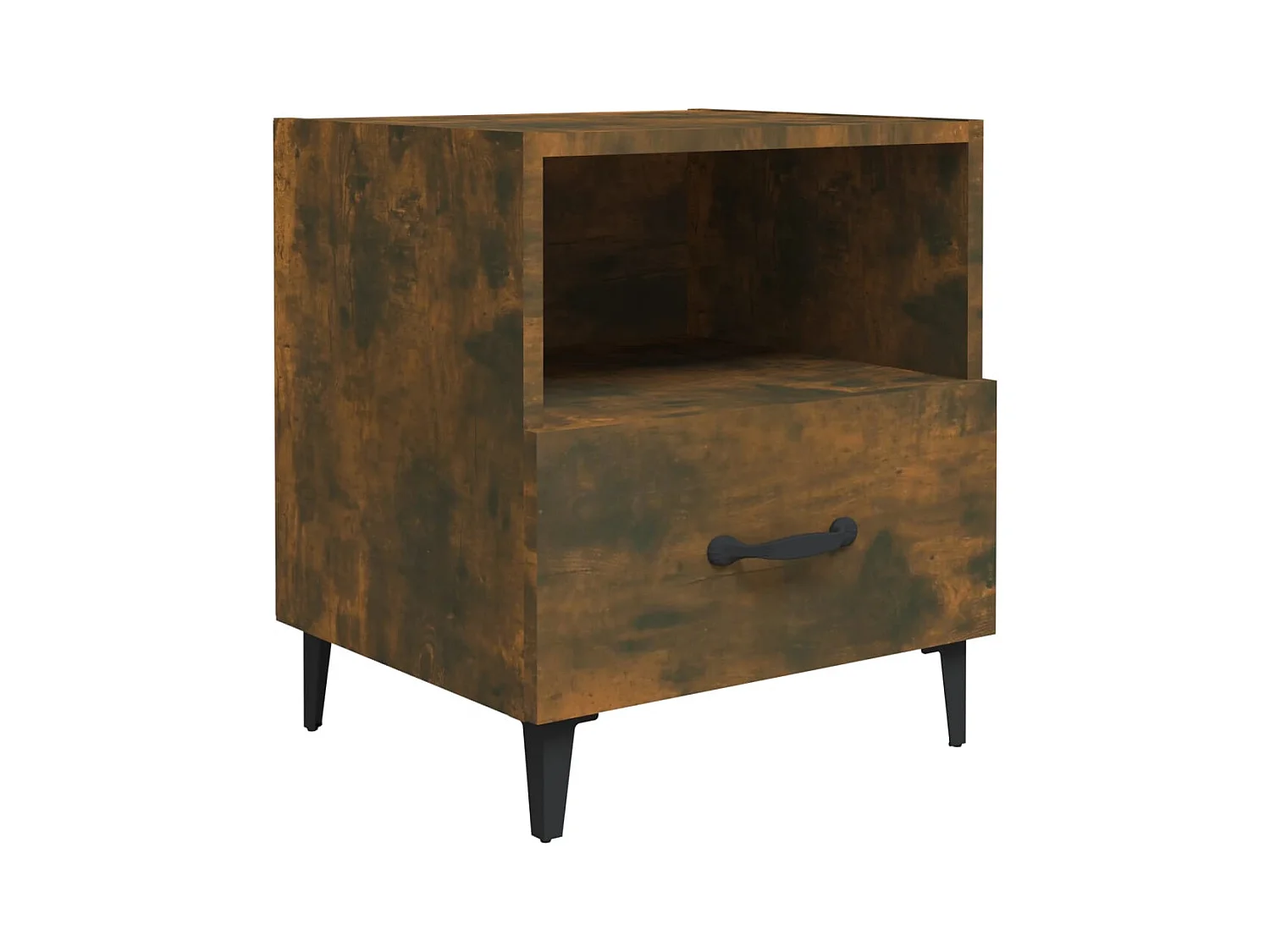 Weedsport  Tables de chevet 2 pcs Chêne fumé Bois d'ingénierie