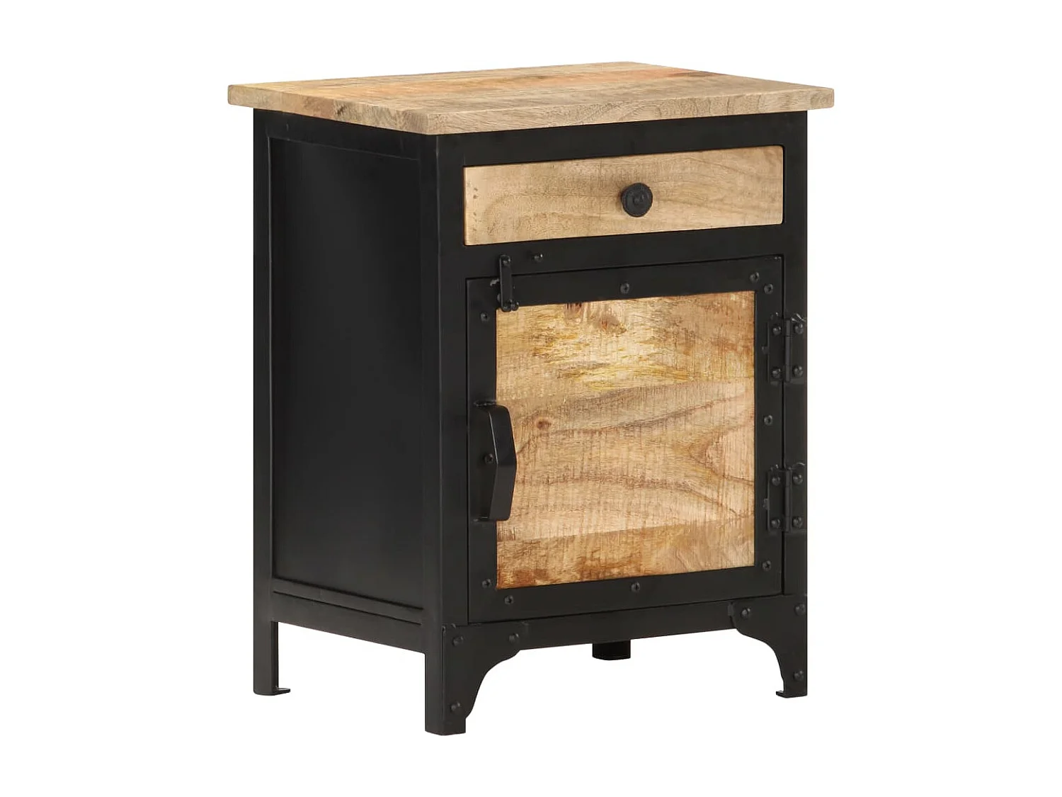 Garden Furniture -  Table de chevet 40x30x50 cm Bois de manguier massif