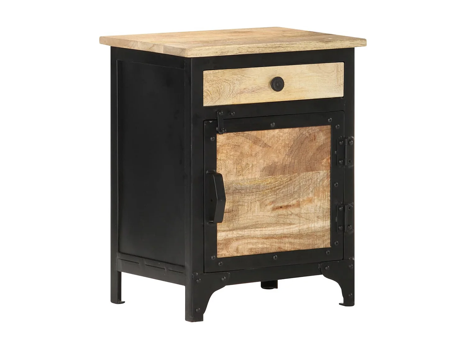 Garden Furniture -  Table de chevet 40x30x50 cm Bois de manguier massif