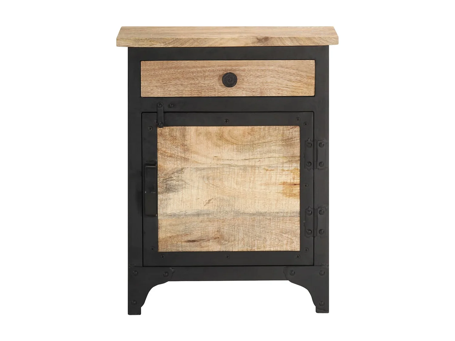 Garden Furniture -  Table de chevet 40x30x50 cm Bois de manguier massif