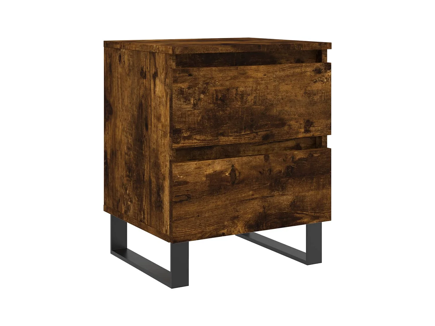 Westfield  Table de chevet chêne fumé 40x35x50 cm bois d’ingénierie