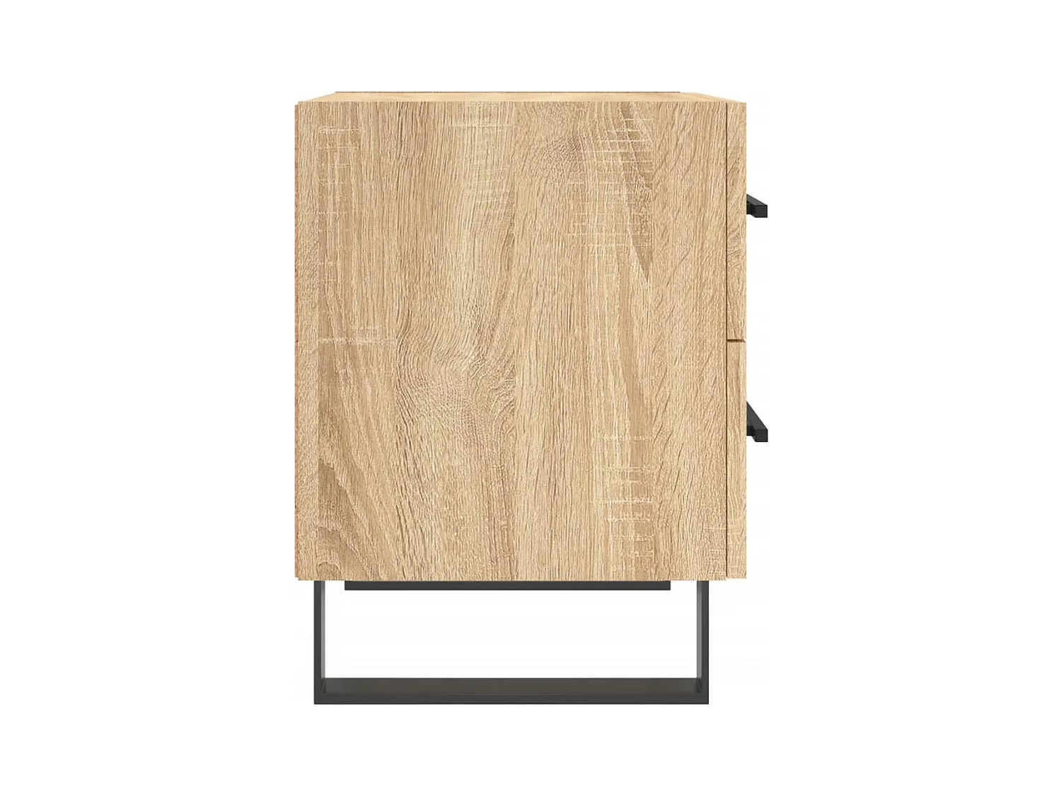 Cennet  Table de chevet chêne sonoma 40x35x47,5 cm bois d’ingénierie