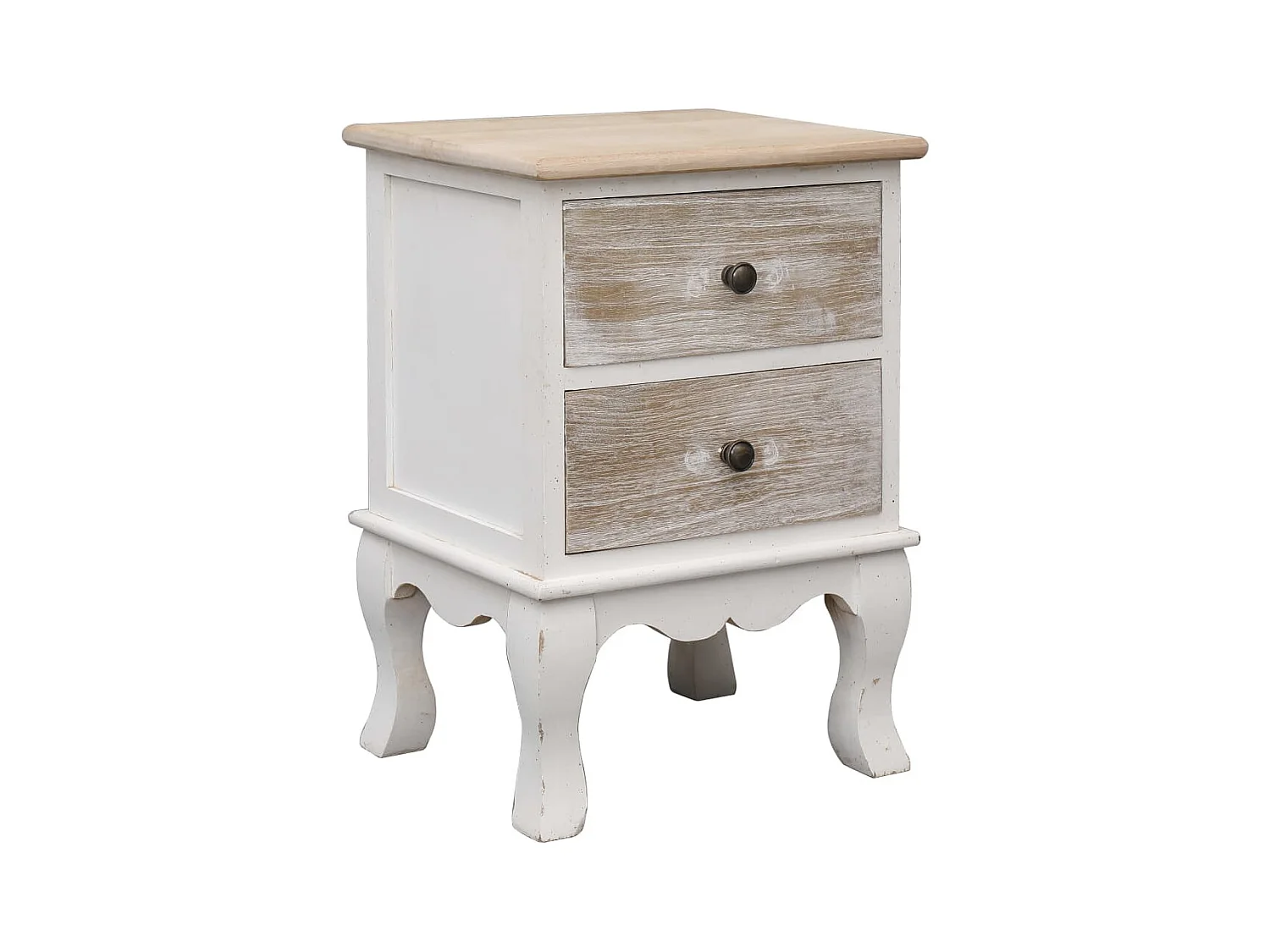 Georges  Nachtkastje 35x30x50 cm paulowniahout