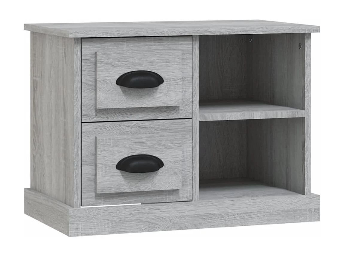North Las Vegas  Table de chevet sonoma gris 60x35,5x45 cm