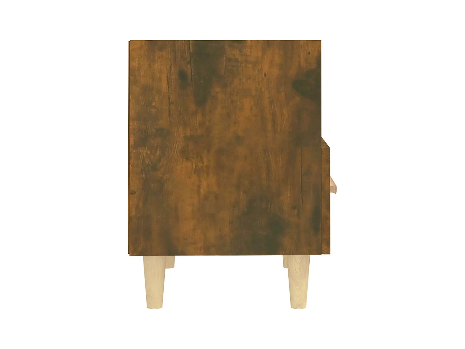 Nieuw-Beijerland  Tables de chevet 2 pcs Chêne fumé 40x35x47 cm