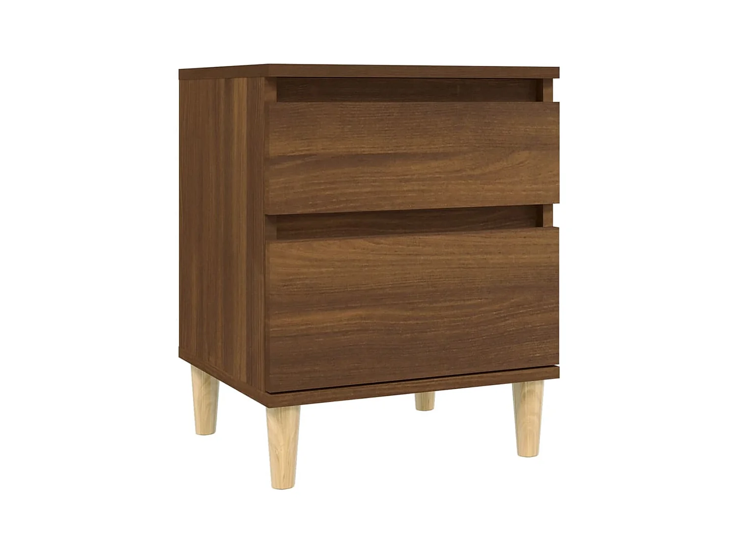 Montmorency  Tables de chevet 2 pcs Chêne marron 40x35x50 cm