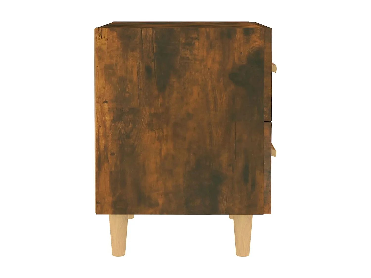 Ferrara  Table de chevet Chêne fumé 40x35x47,5 cm