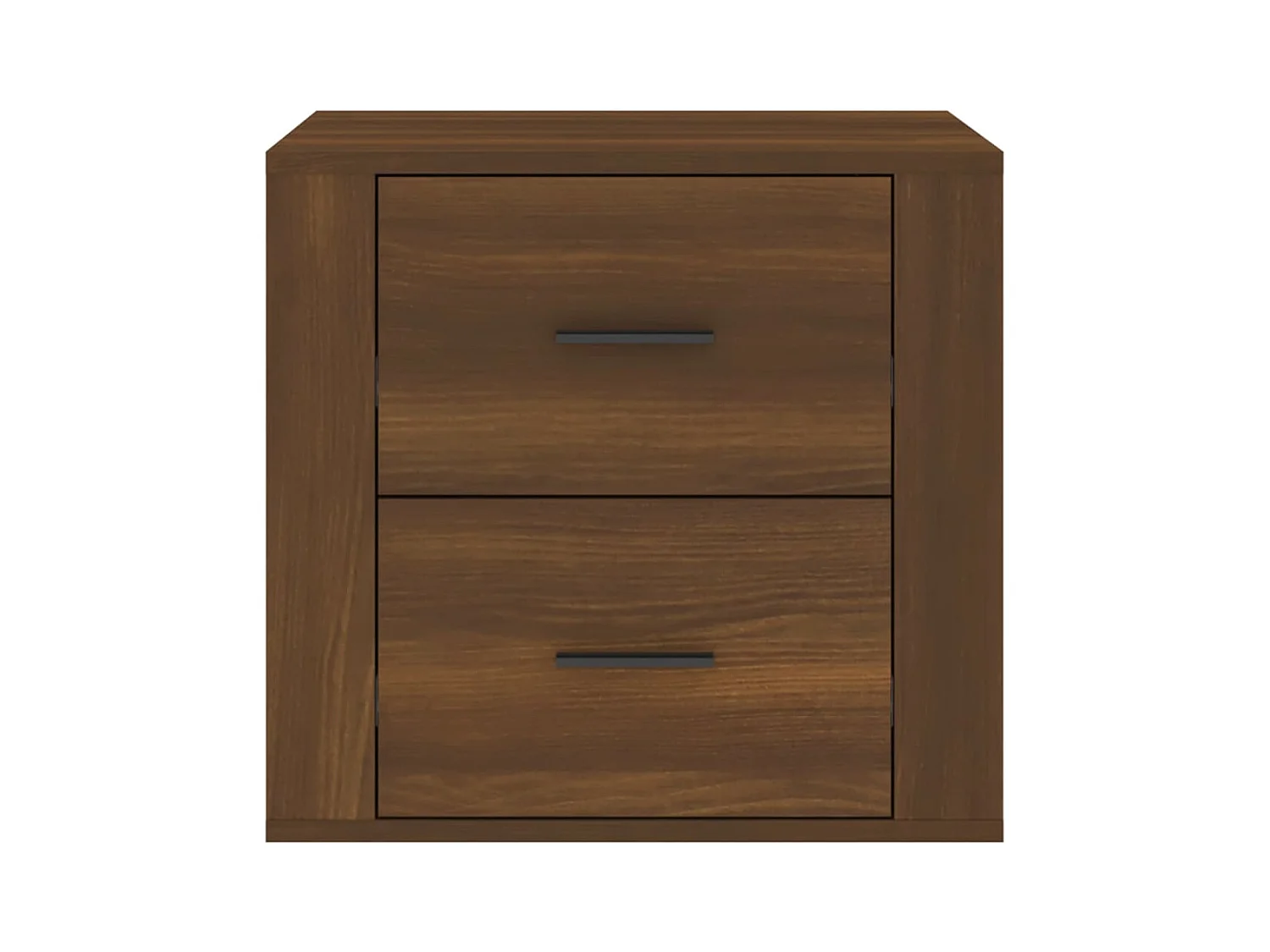 Melinda  Table de chevet Chêne marron 50x39x47 cm