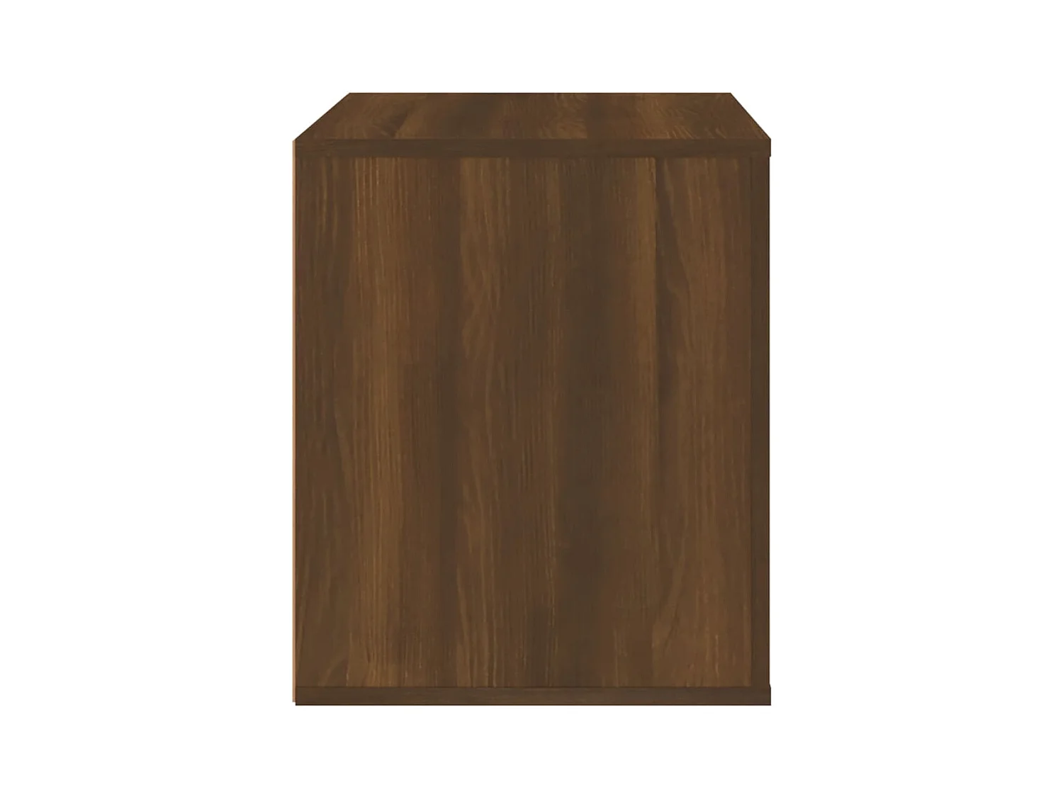 Melinda  Table de chevet Chêne marron 50x39x47 cm