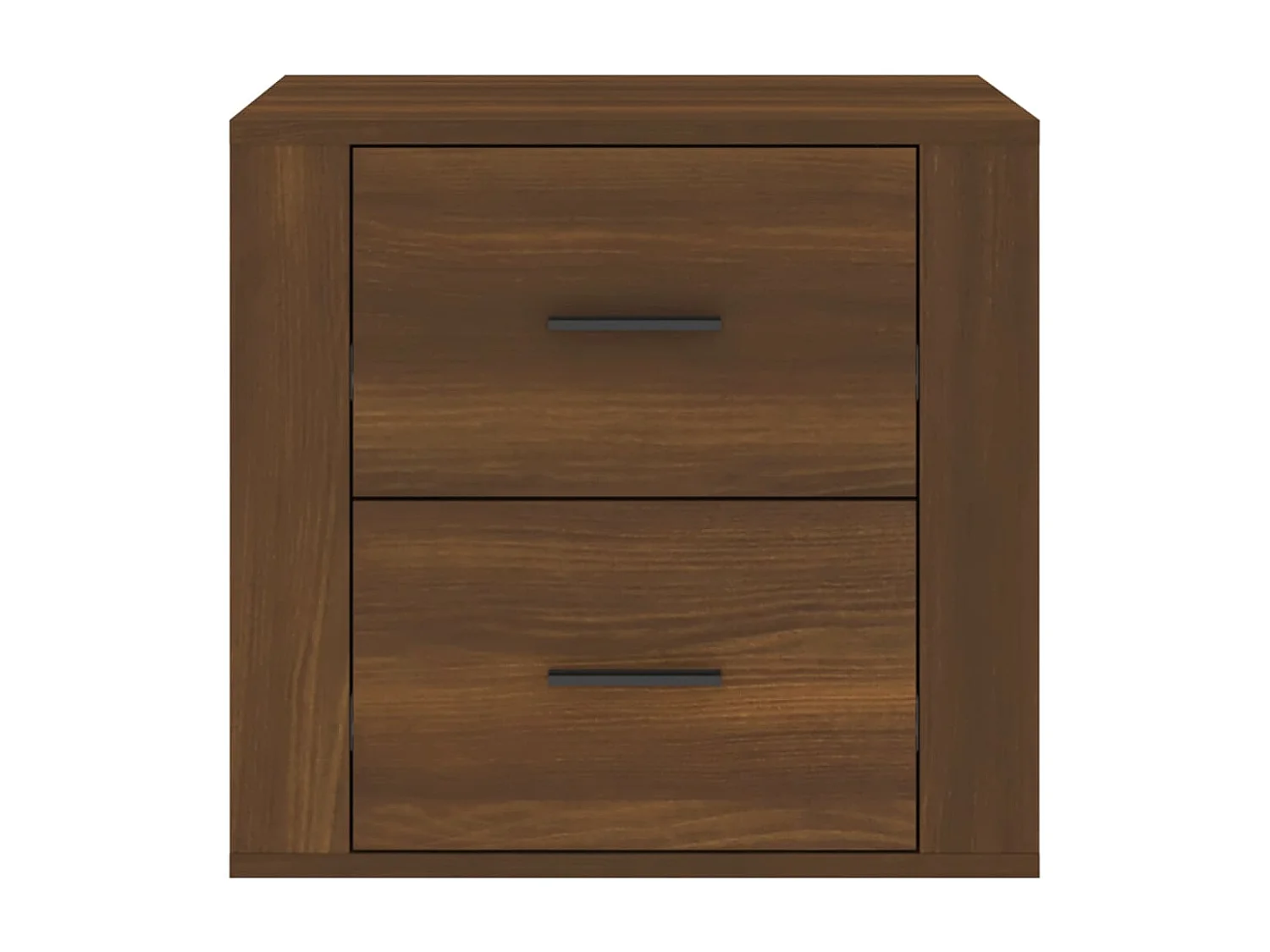 Melinda  Table de chevet Chêne marron 50x39x47 cm