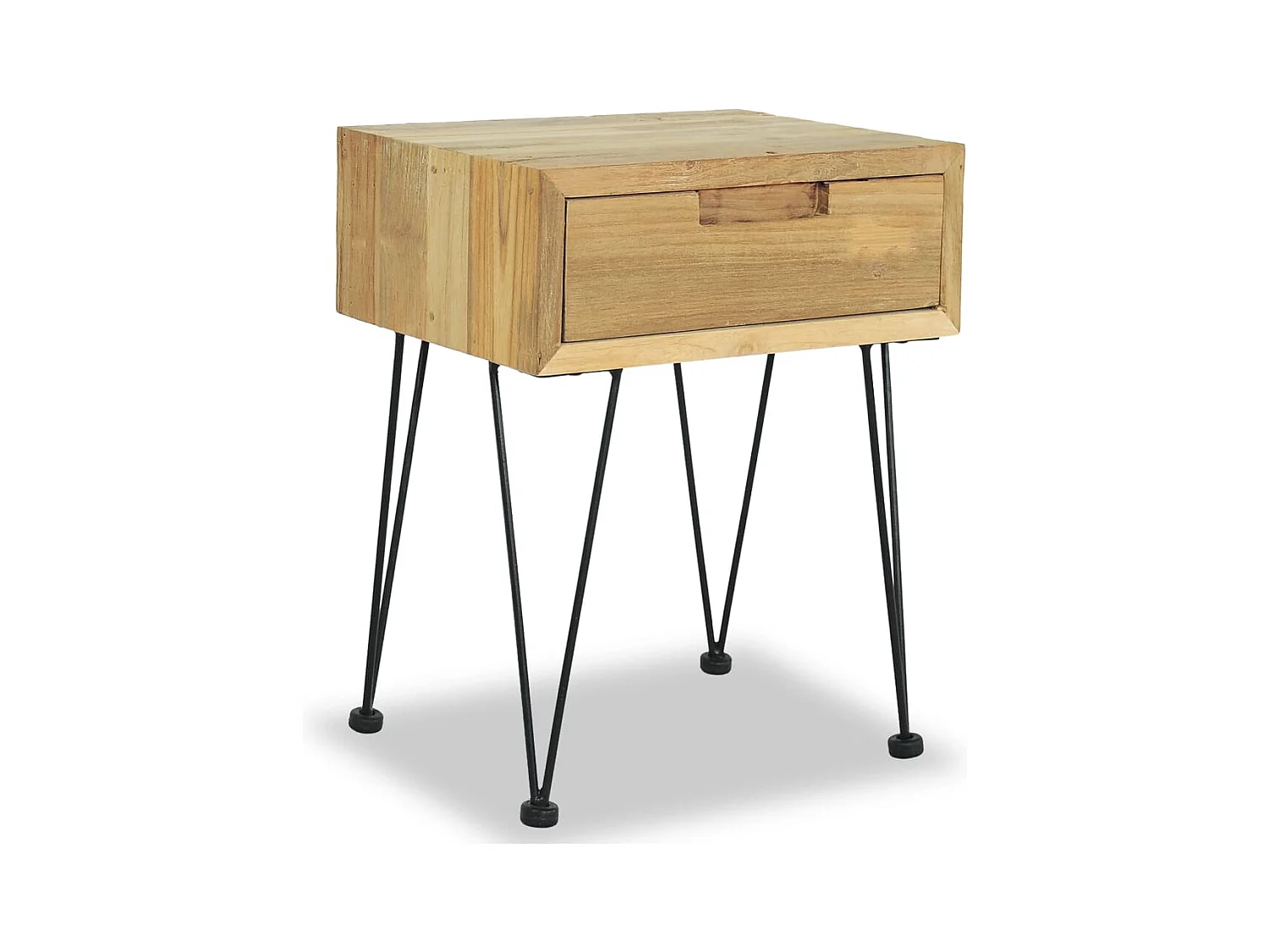 Garden Furniture -  Comodino 40x30x50 cm in Legno Massello di Teak